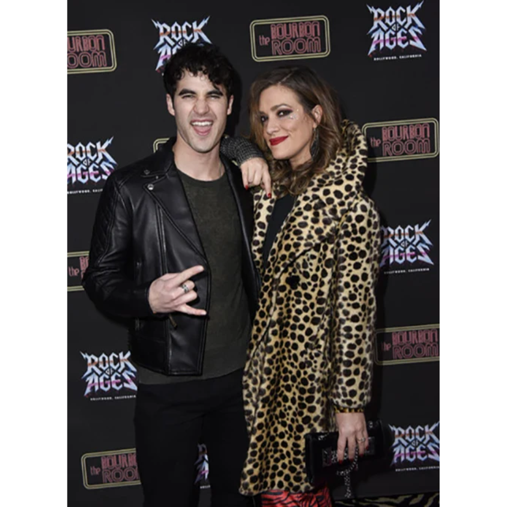 Darren-Criss-Black-Leather-Jacket