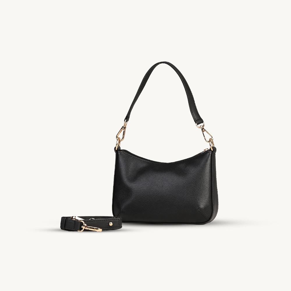 Luxe Black Mini Handbag