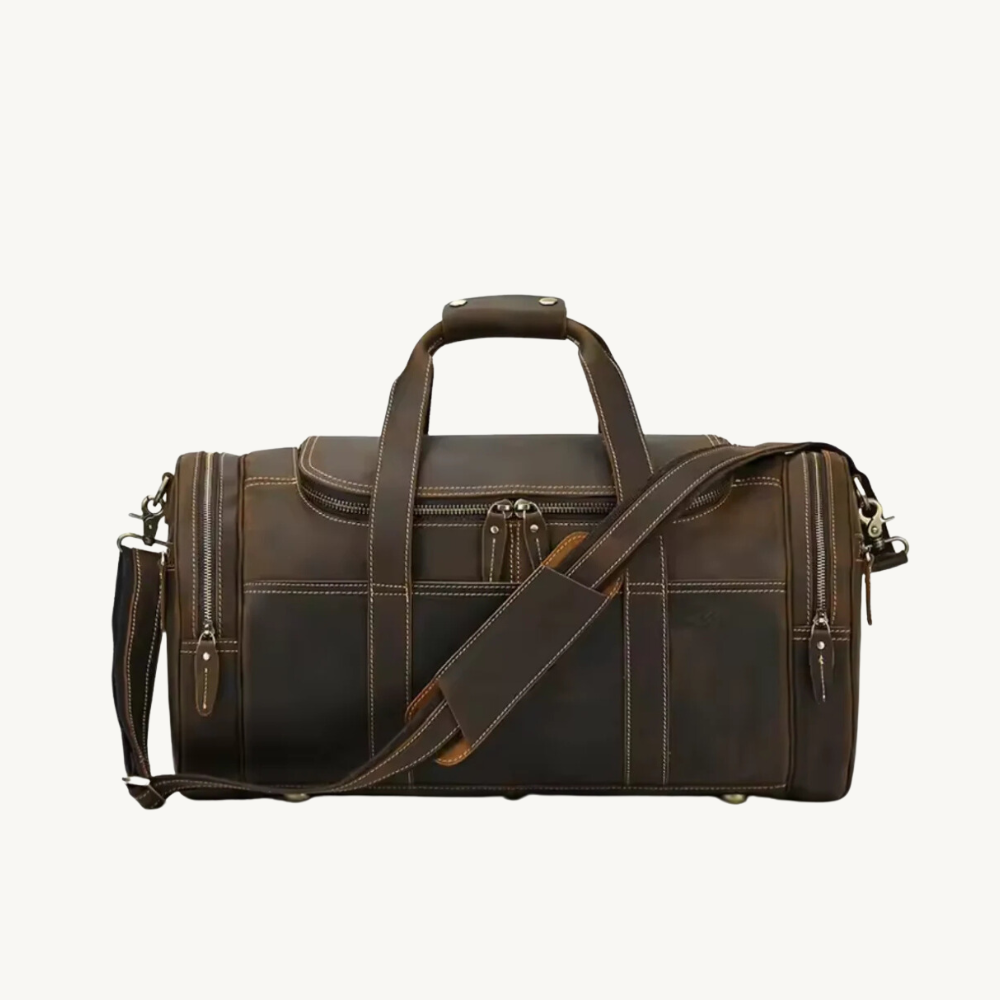 Brown-Retro-Duffle