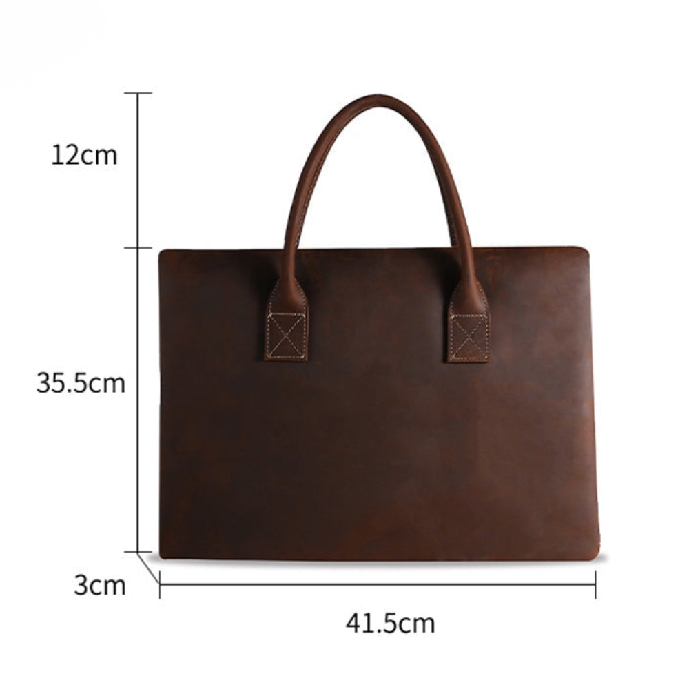 Brown Heritage Laptop Bag