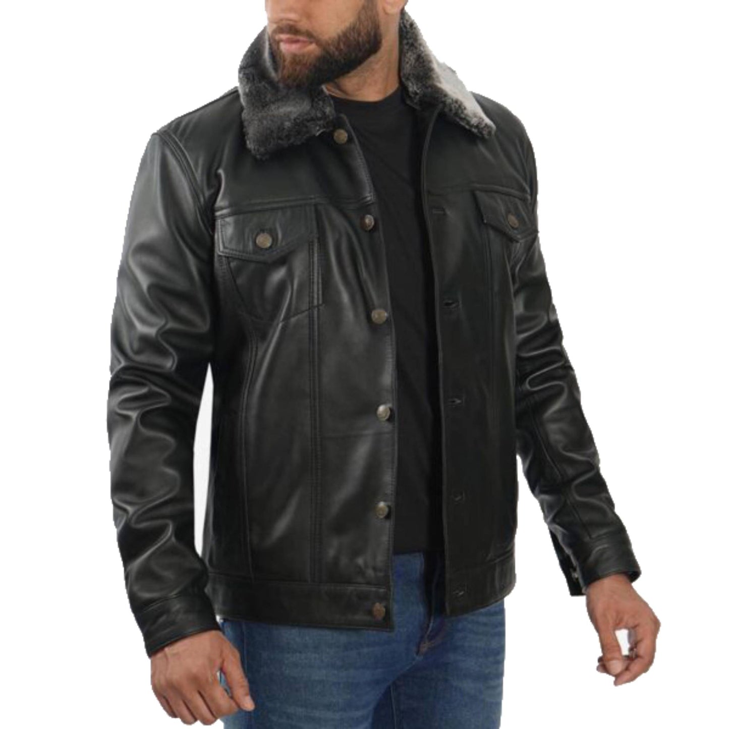 Classic Lambskin Leather Jacket