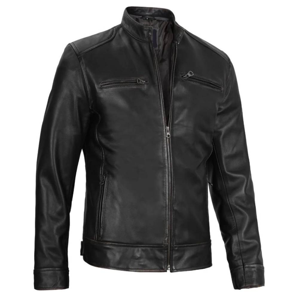 Black Stealth Racer Jacket