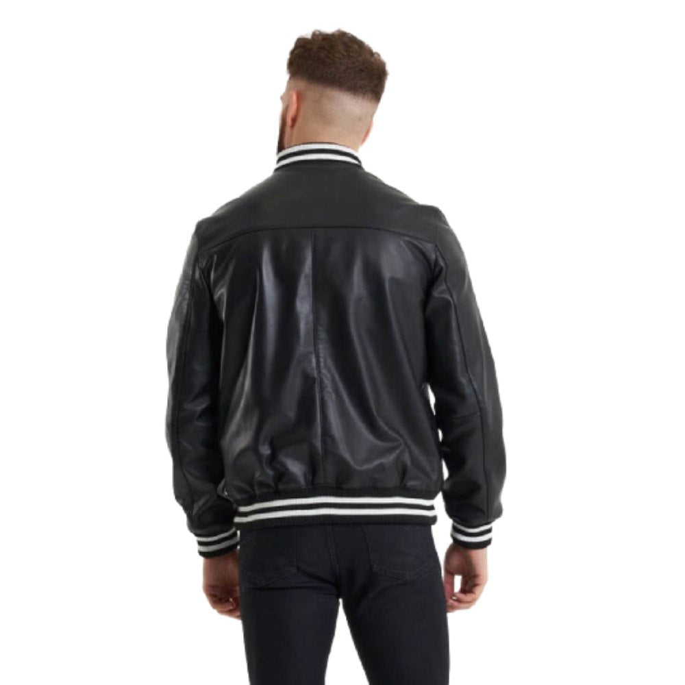 Black Strider Bomber Jacket