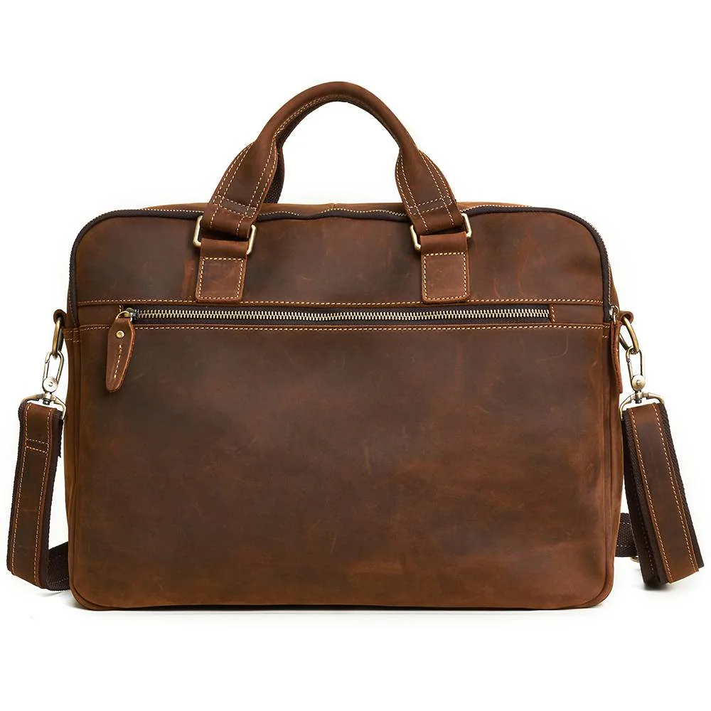 Brown Posh Leather Briefcase