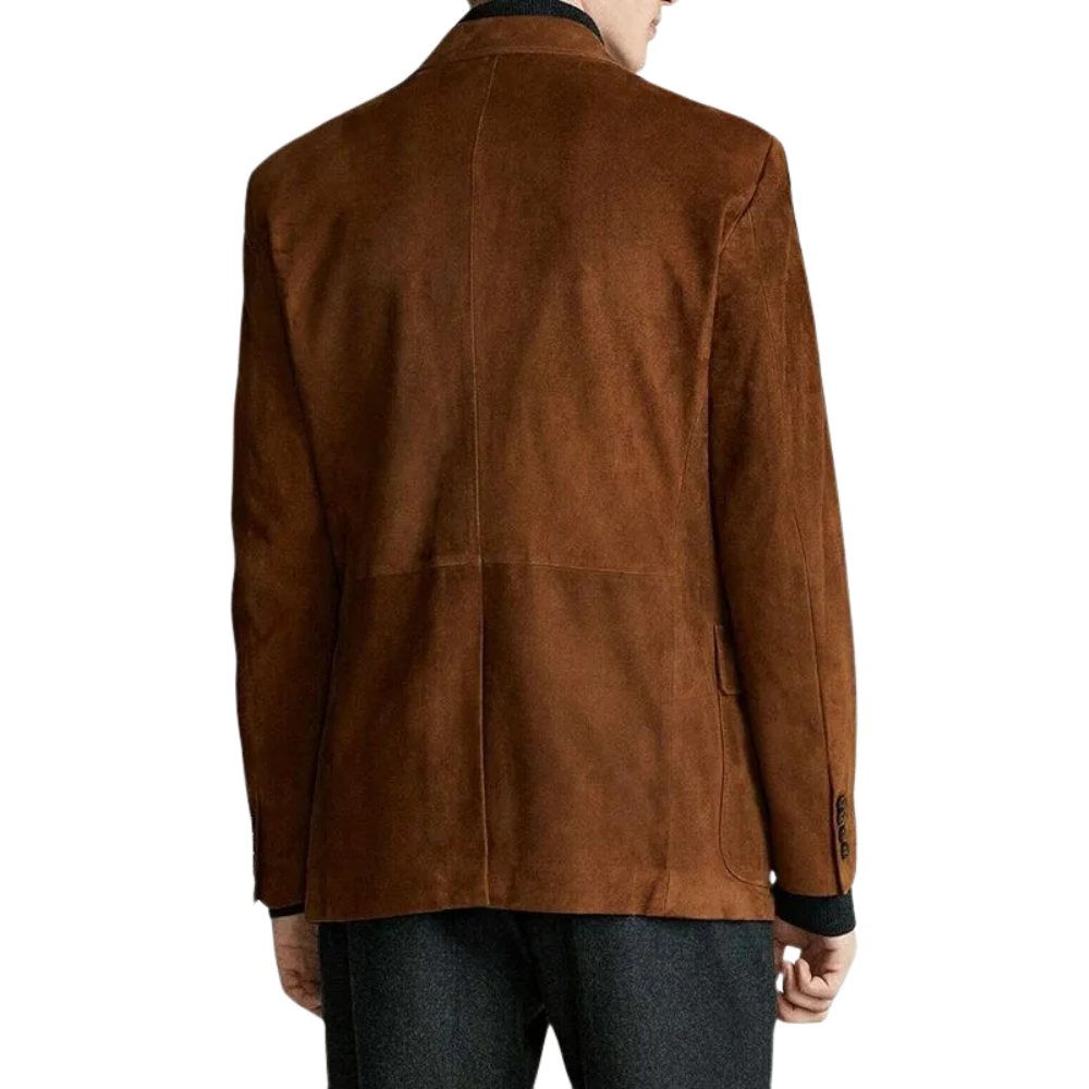 Brown Suede Meridian Blazer