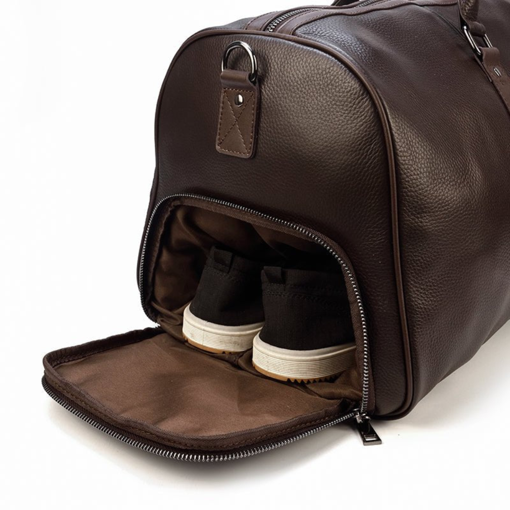 Brown Weekender Bag