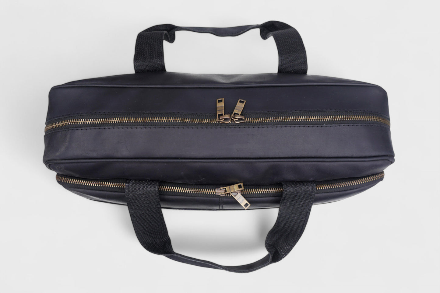 Black Leather Executive Briefcase