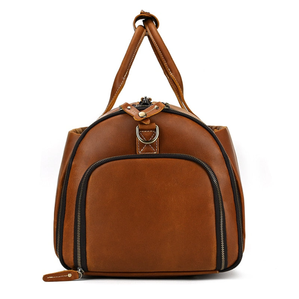 Tan Dapper Duffle Bag