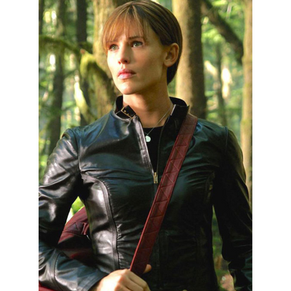 Jennifer Garner Elektra Leather Jacket