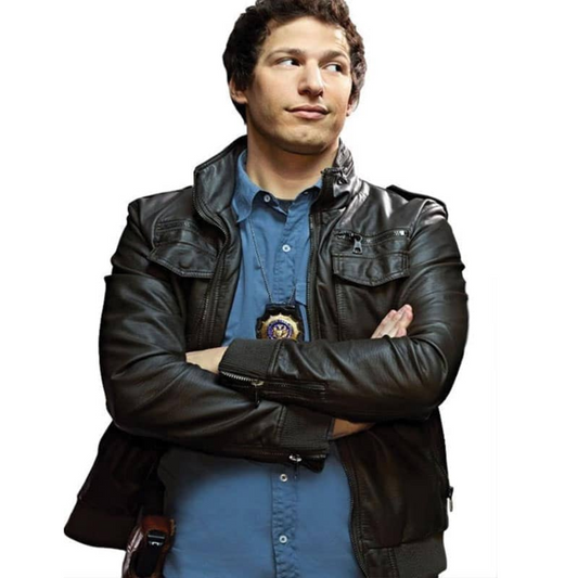 Jake Peralta Brooklyn Nine Nine Leather Jacket