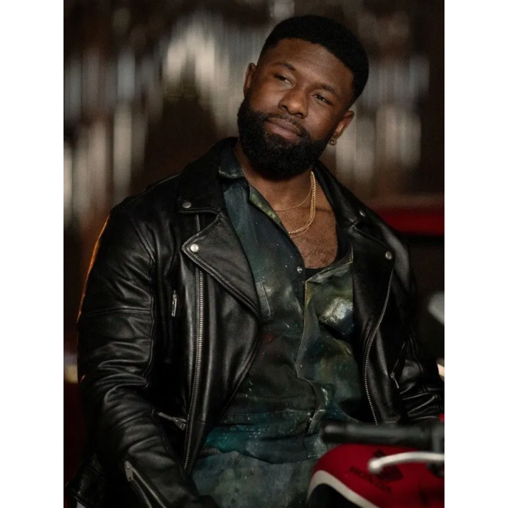 Trevante Rhodes Mea Culpa Leather Jacket