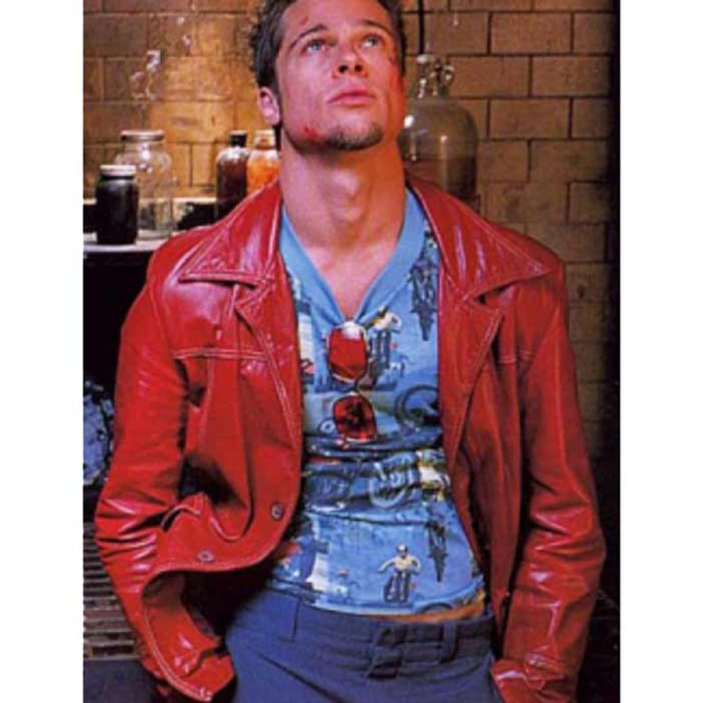 Brad-Pitt-Fight-Club-Tyler-Durden-Red-Leather-Jacket