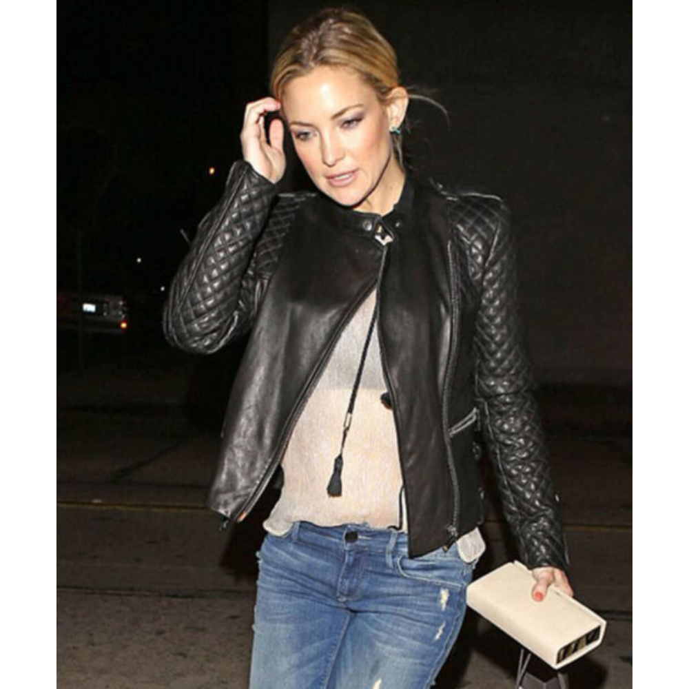 Kate-Hudson-Black-Biker-Leather-Jacket
