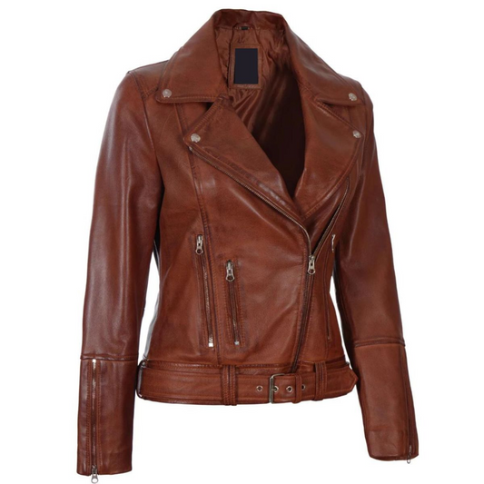 Brown-Vixen-Biker-Jacket