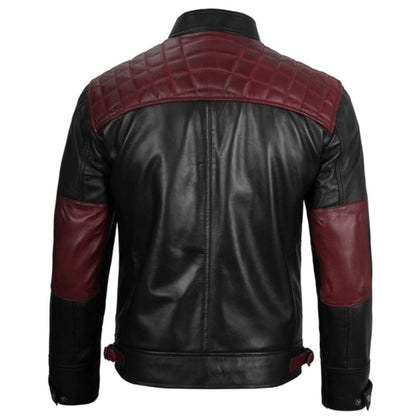 Edgy Black Maroon Racer