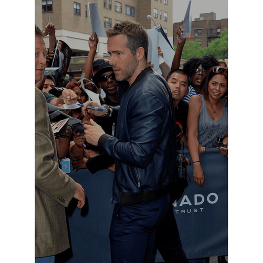 Ryan Reynolds Leather Jacket