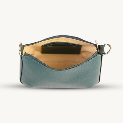Modern Deep Green Mini Handbag