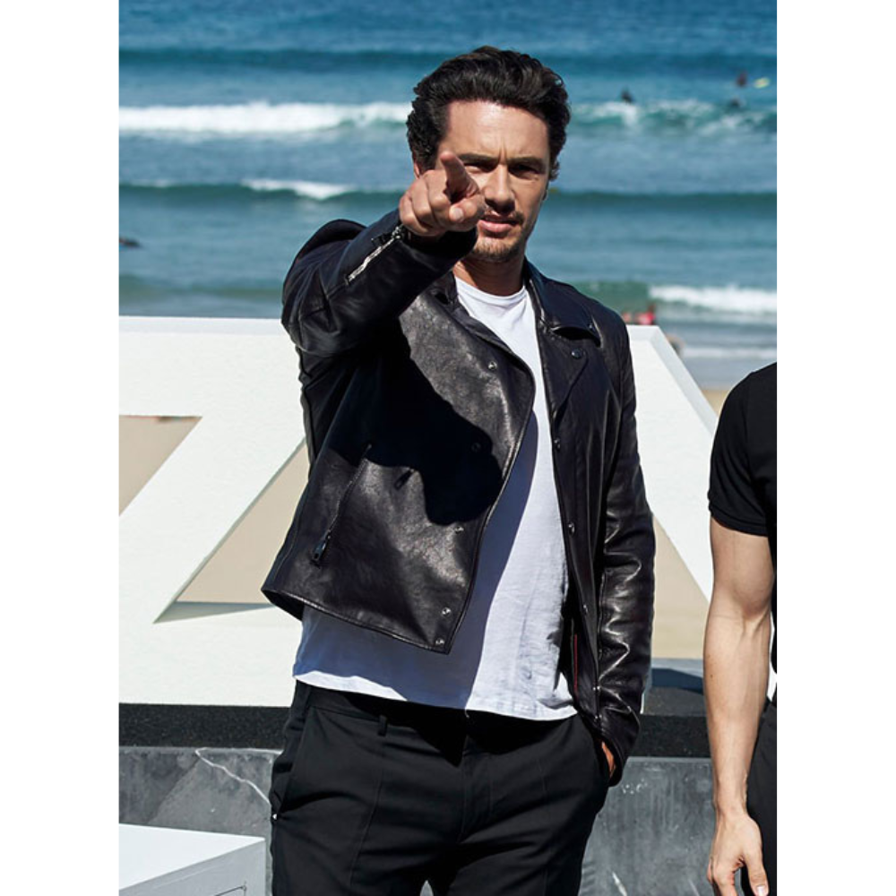 James-Franco-Biker-Black-Leather-Jacket