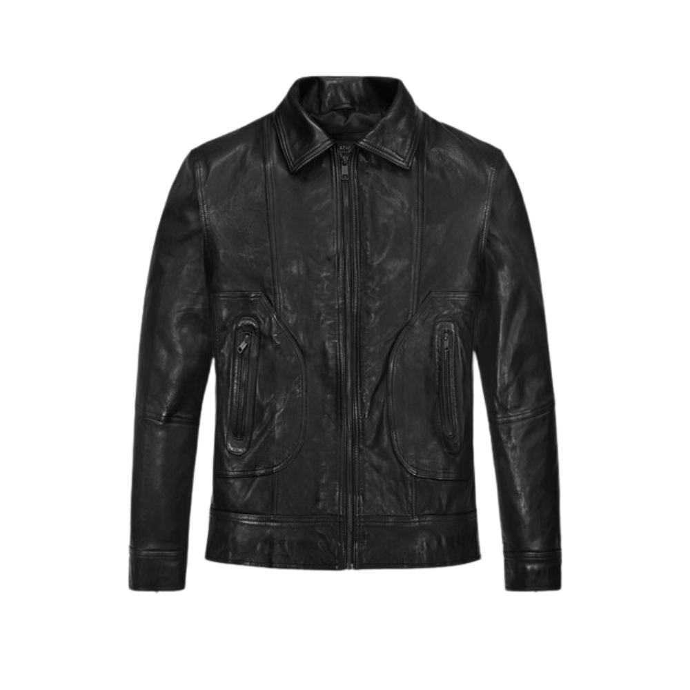 Sam Worthington Leather Jacket