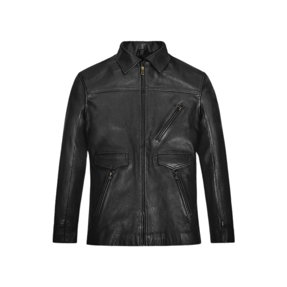 Johnny Depp Black Mass Leather Jacket