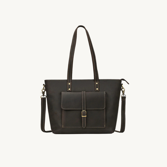 Dark Brown Tote