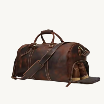 ﻿Brown Voyager Bag