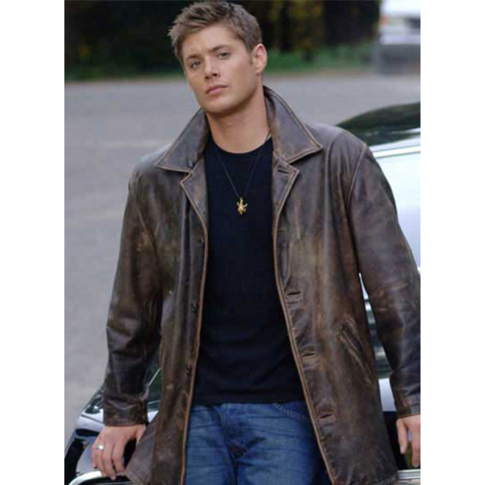 Dean Winchester Supernatural Leather Trench Coat