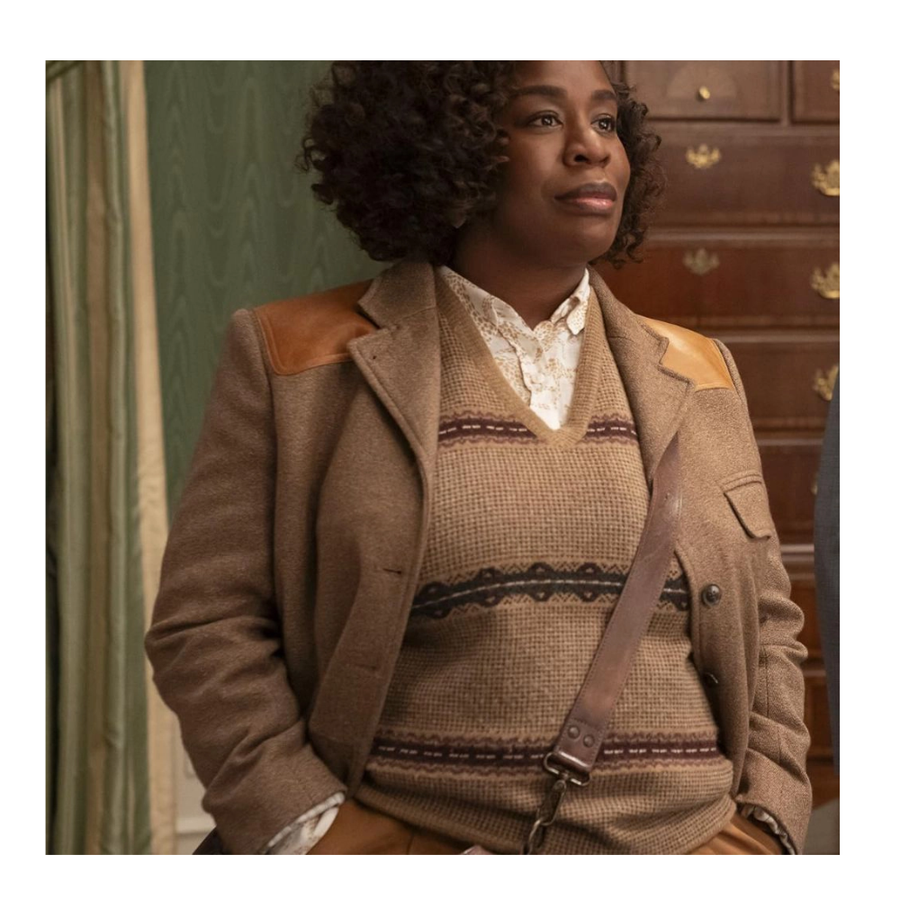 Women's Classic Brown Wool Blazer Coat