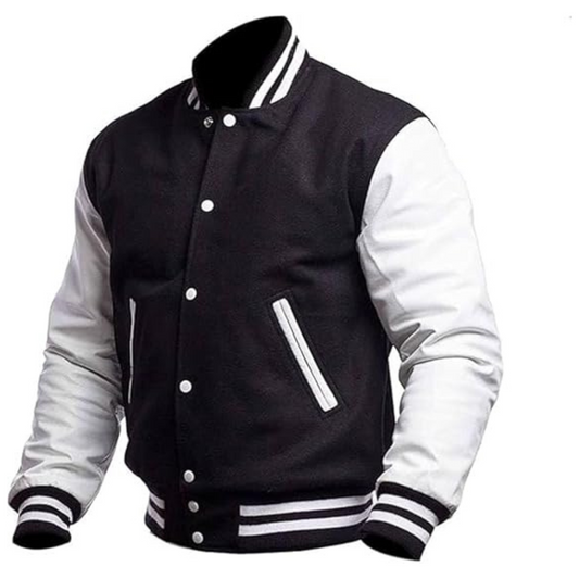 Black-Leather-Sleeve-Varsity-Jacket