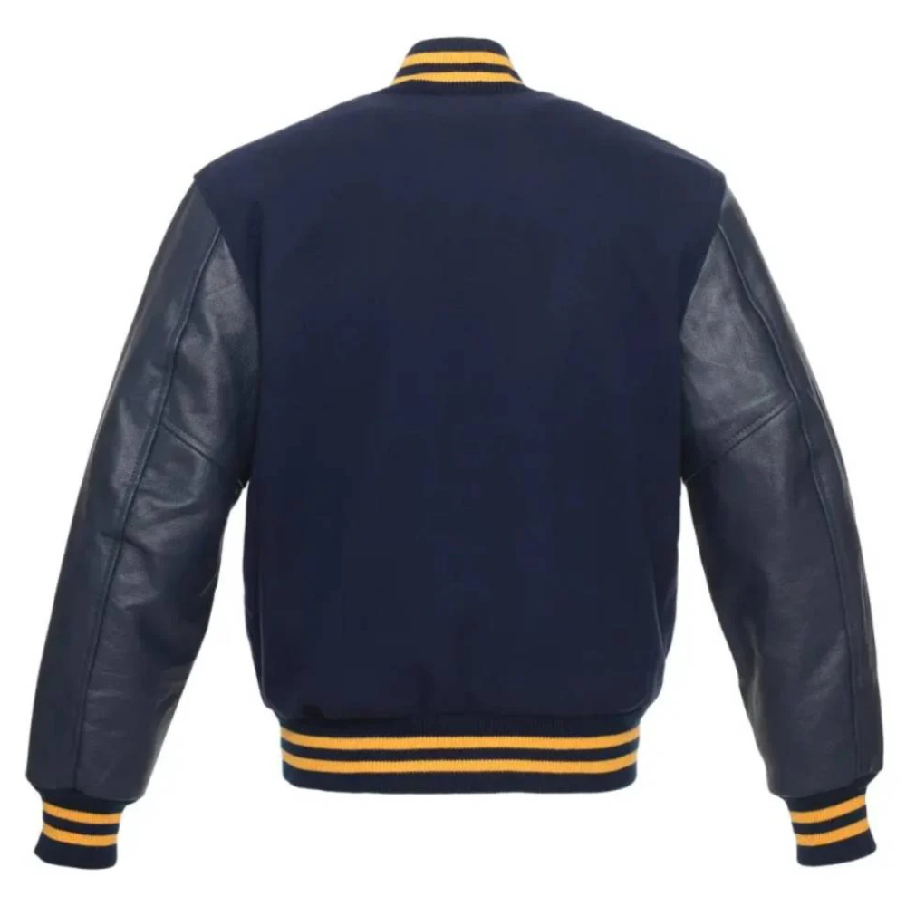 Navy Gold Prestige Varsity