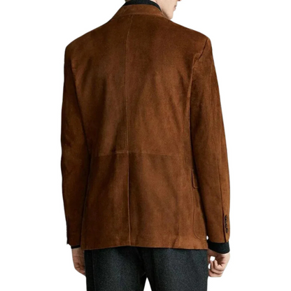 Brown Suede Meridian Blazer