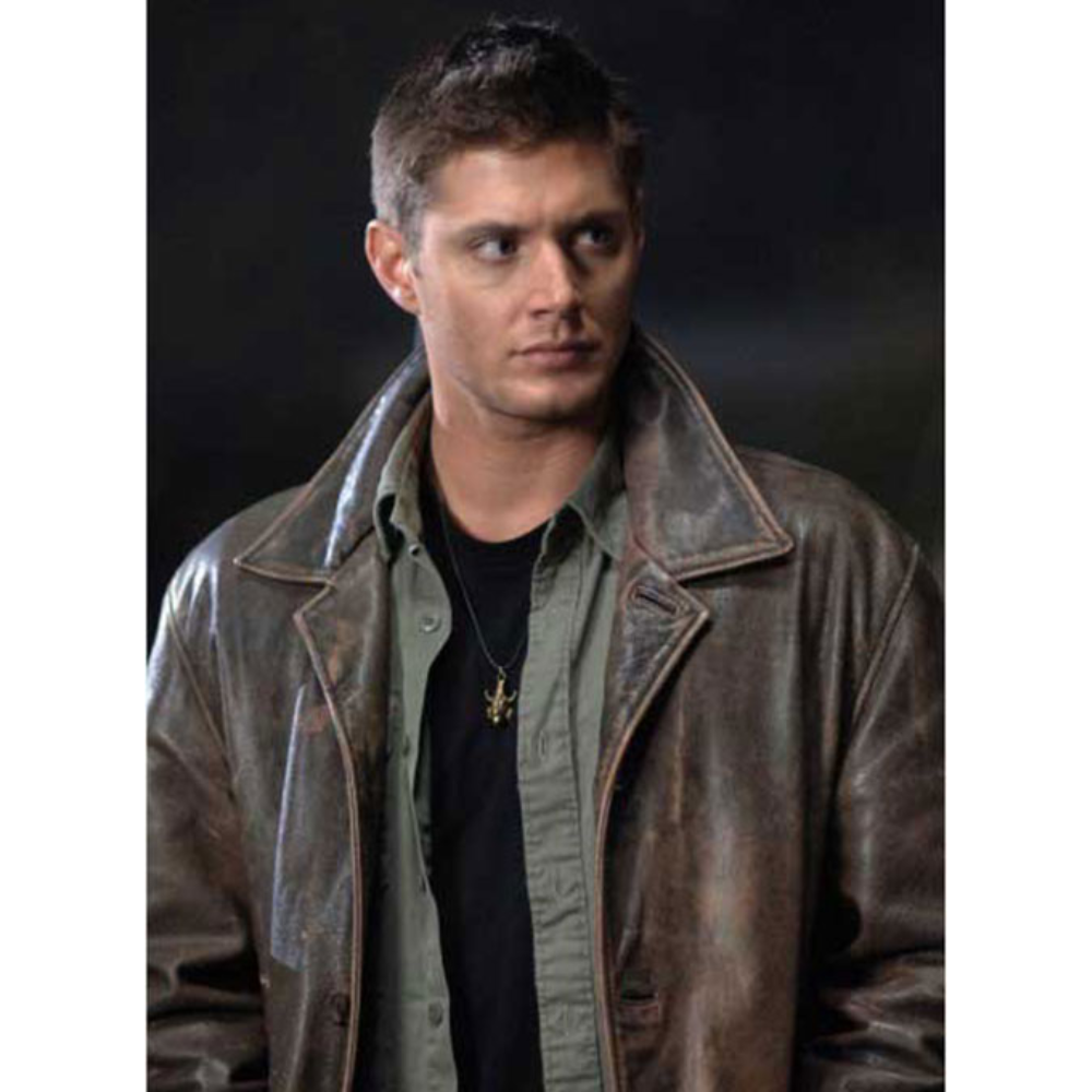 Dean Winchester Supernatural Leather Trench Coat