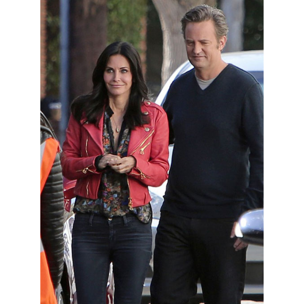 Courteney Cox Leather Jacket