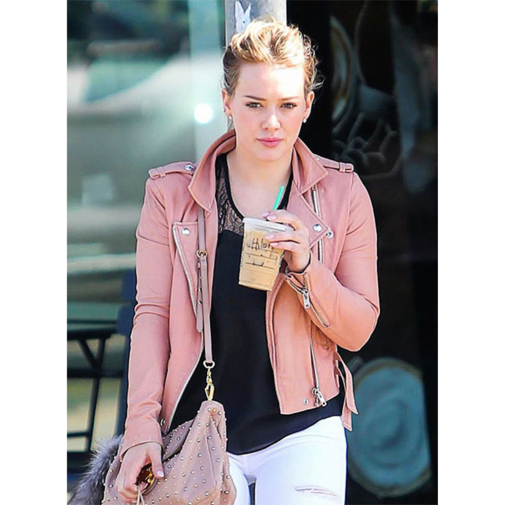 Hilary Duff Leather Jacket