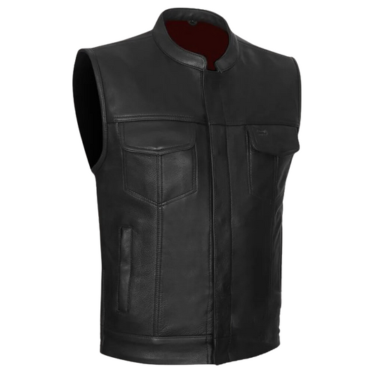 ﻿Black Fury Biker Vest