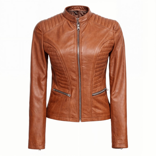 Tan-Fury-Racer-Jacket