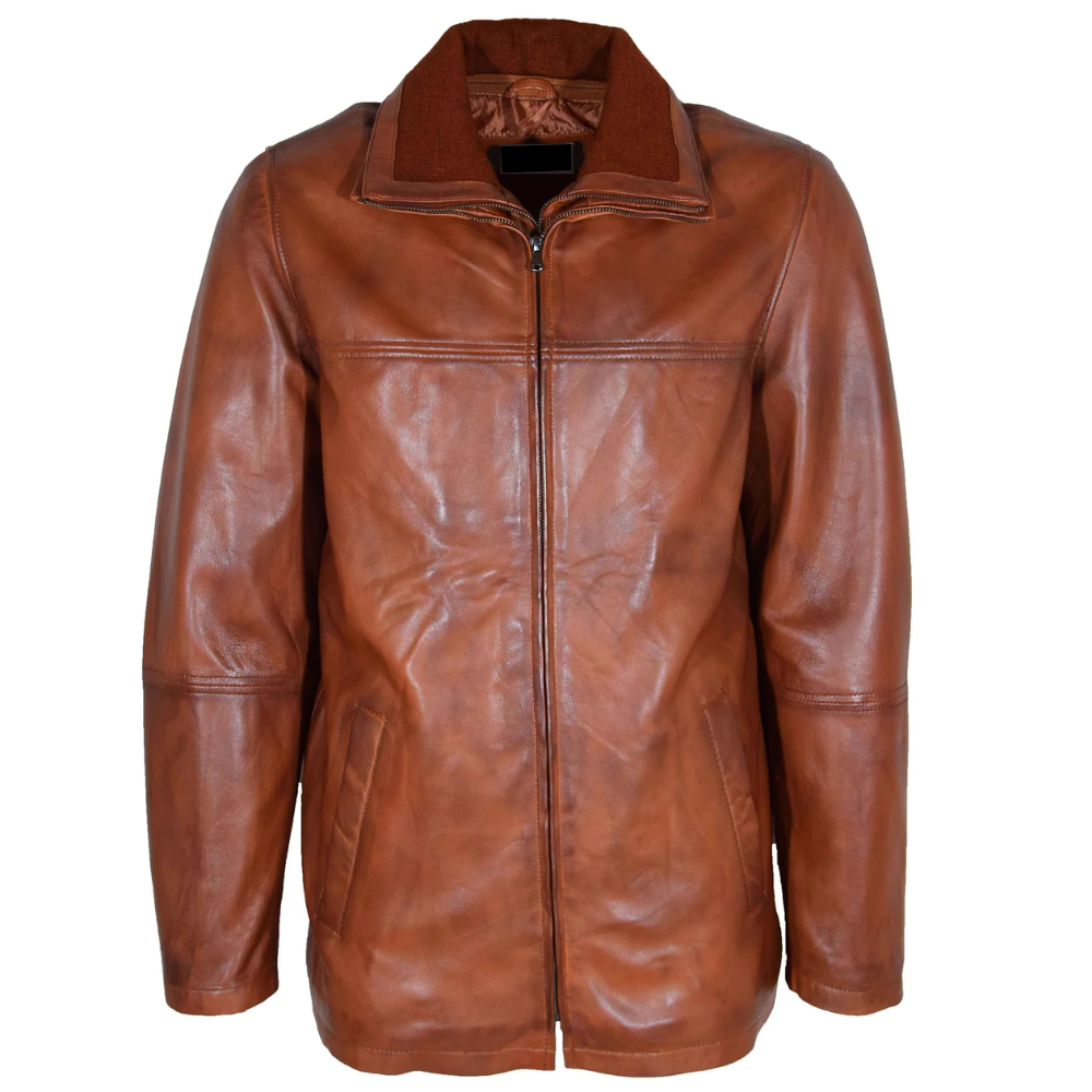 Brown-Cognac-Chariot-Trench-Coat