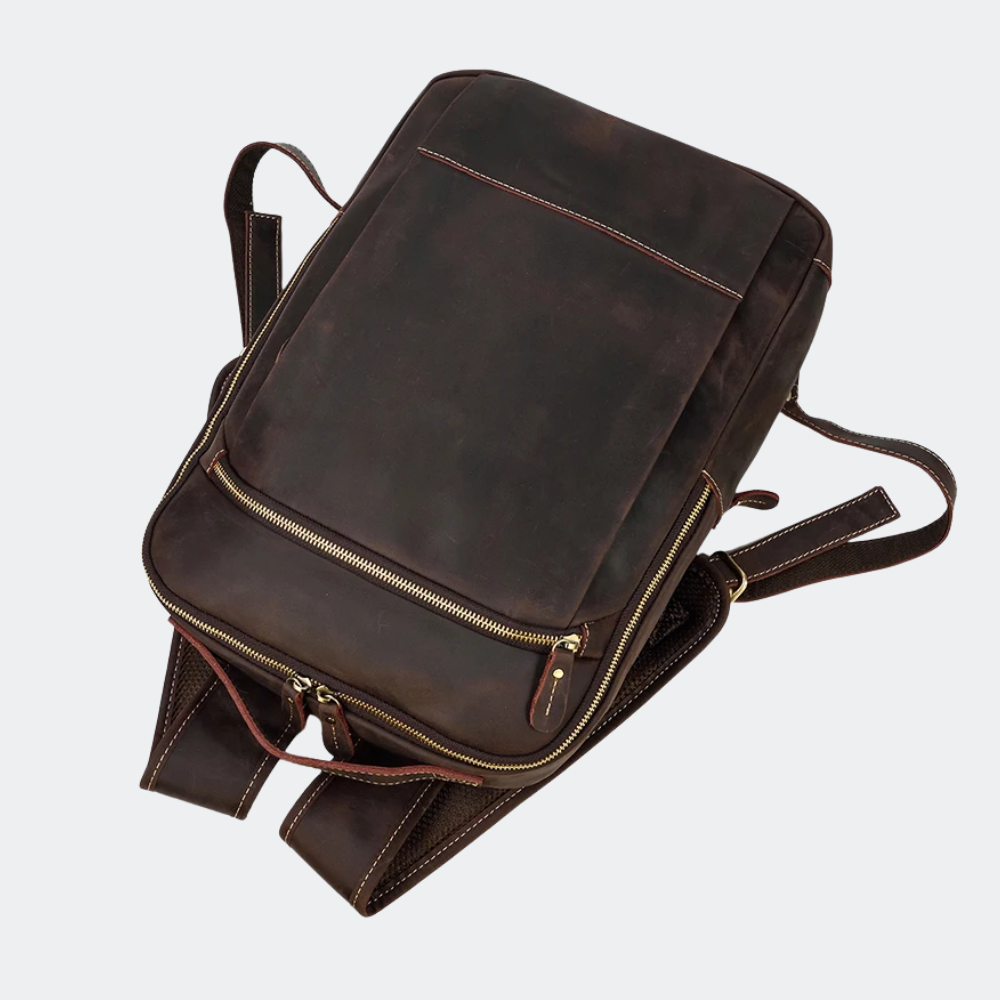 Heritage Dark Brown Laptop Backpack