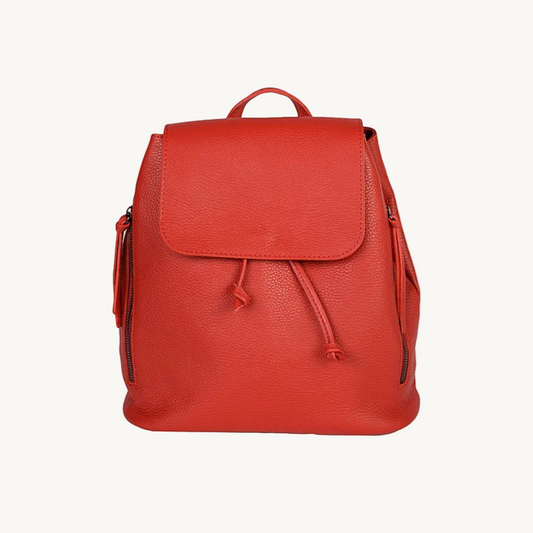 Red backpack