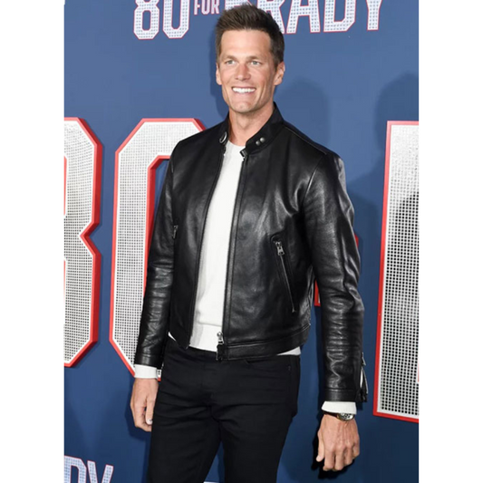 Tom Brady Leather Jacket