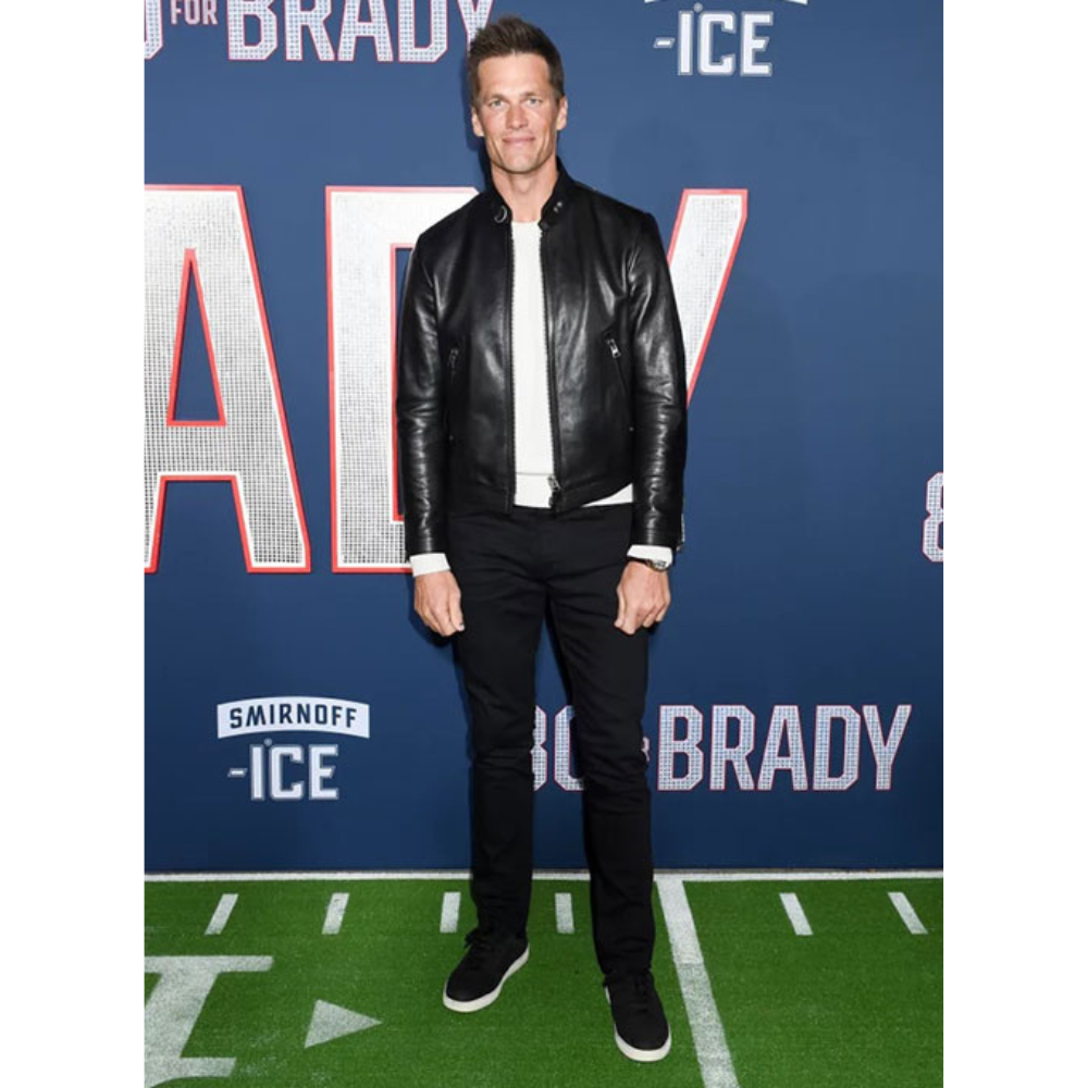 Tom Brady Leather Jacket