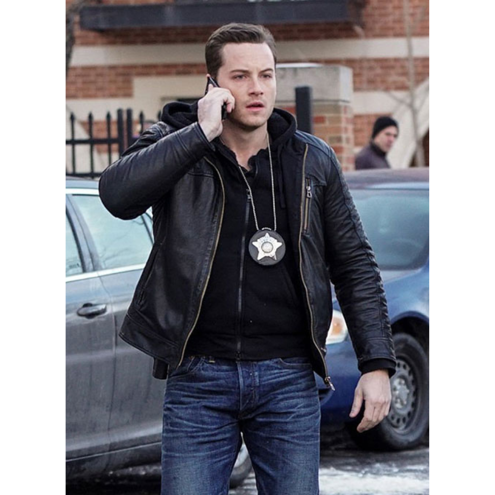 Jesse Lee Soffer Chicago P.D. Leather Jacket