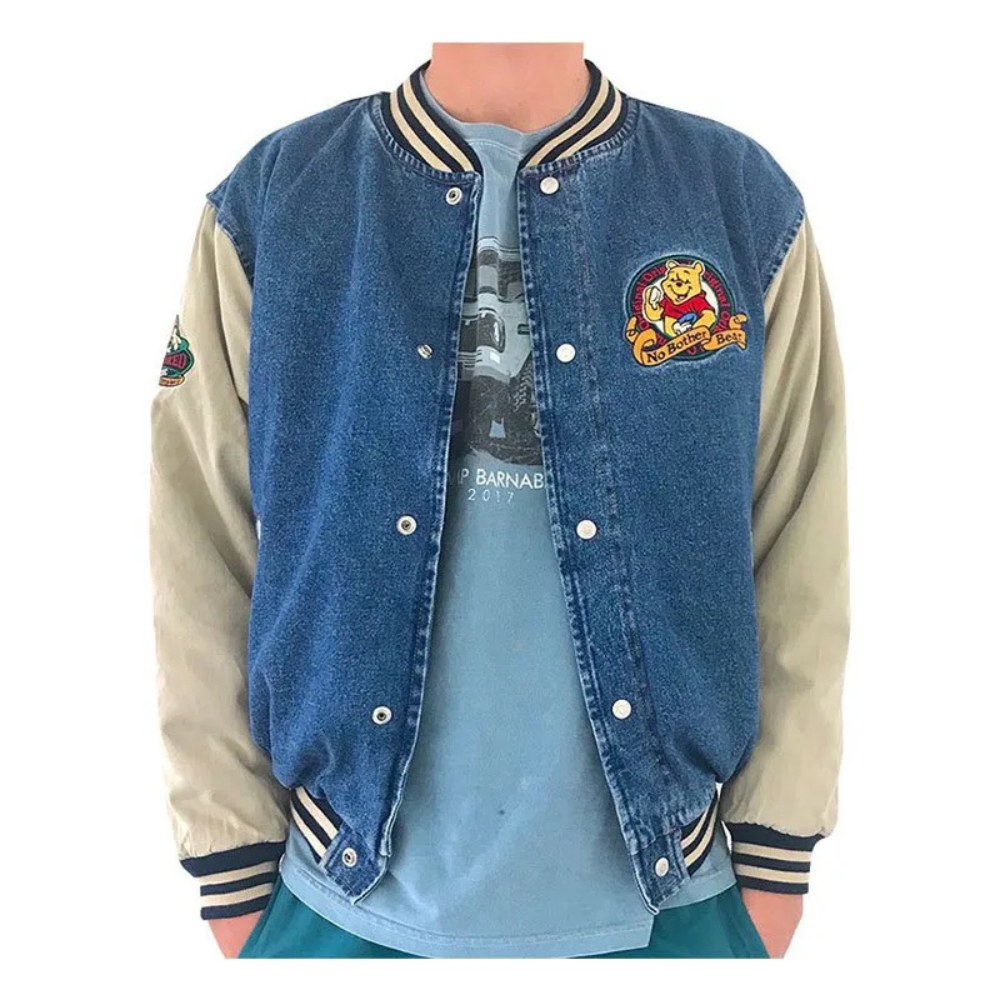 Winnie The Pooh Letterman Denim Jacket