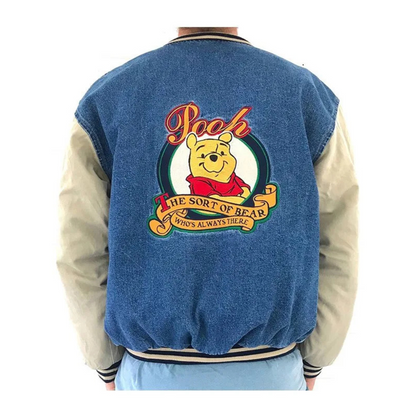 Winnie The Pooh Letterman Denim Jacket