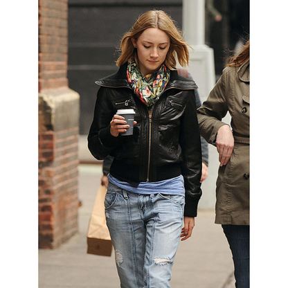 Saoirse Ronan Leather Jacket