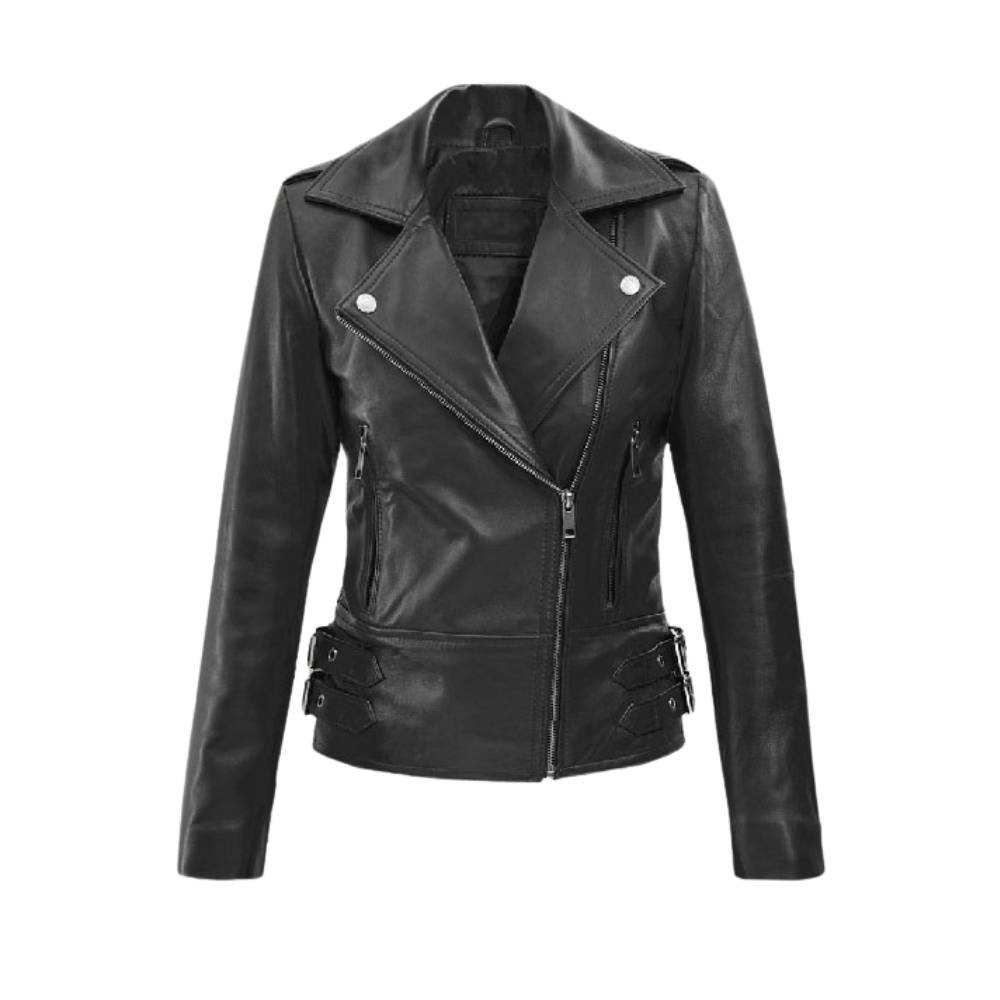 Scarlett Johansson's Black Widow Leather Jacket