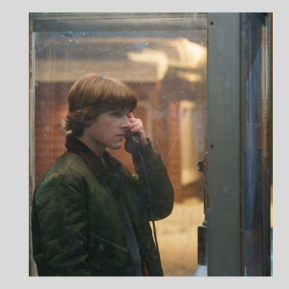 Mason Thames Black Phone 2 Green Bomber Jacket