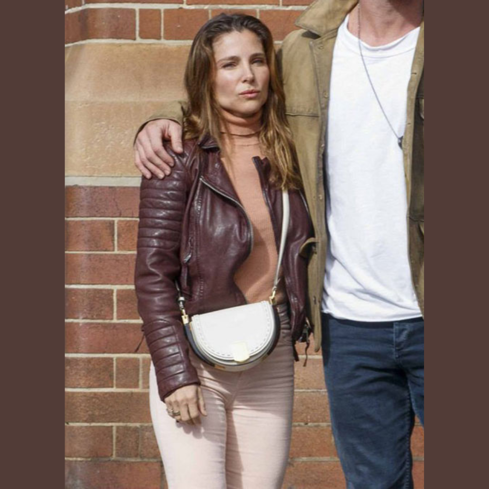 Elsa Pataky Leather Jacket