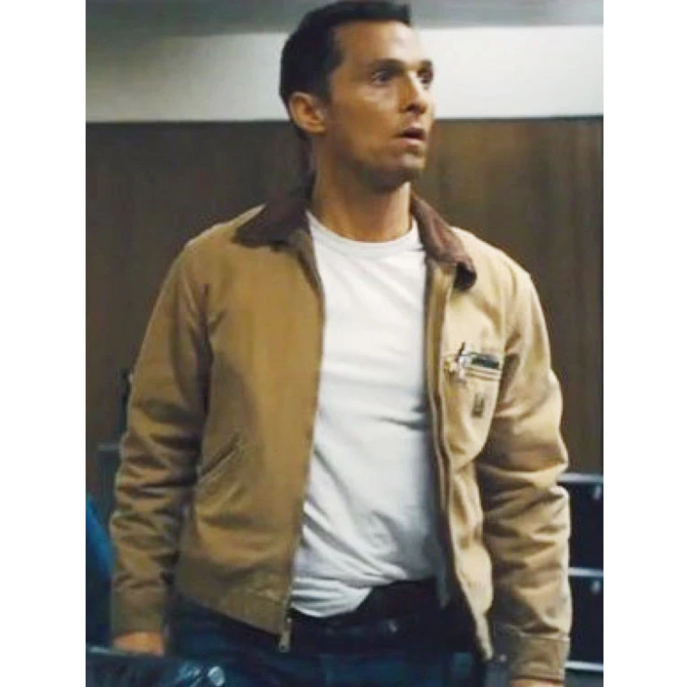 Matthew McConaughey (Cooper) in Interstellar Brown Jacket