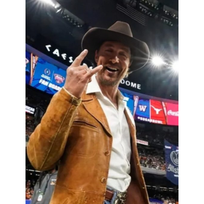 Matthew McConaughey Leather Coat Jacket